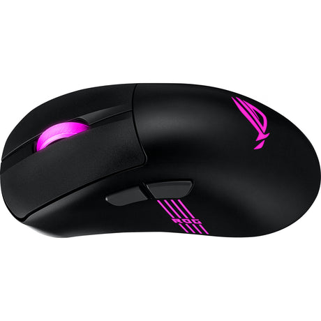 Mysz do gier Asus Rog Keris II Origin (czarna, 42 000 DPI, RGB, USB, 2,4 GHz, Bluetooth)