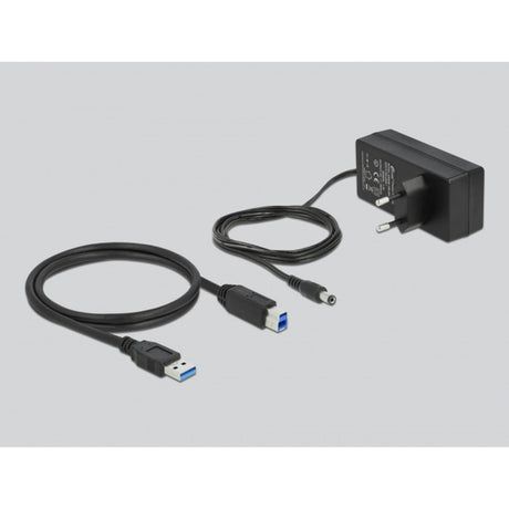 Delock Koncentrator USB 3.2 gen 1 z 7 portami Koncentrator USB (szary)