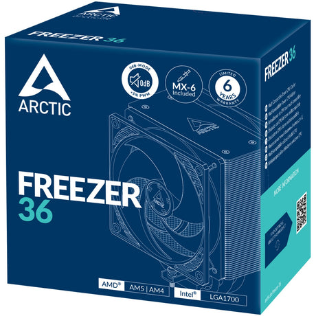 Chłodnica procesora Arctic Zamrażarka 36 (aluminium, 4-pin PWM)
