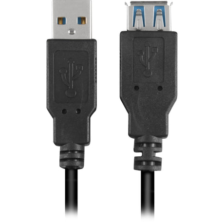 Przedłużacz Sharkoon USB 3.0 (czarny, 2 metry)