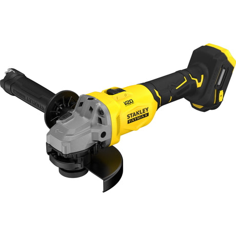 Szlifierka kątowa Stanley Fatmax v20 18 V 125 mm (czarno-żółta, akumulator i ładowarka nie wchodzą w skład zestawu)