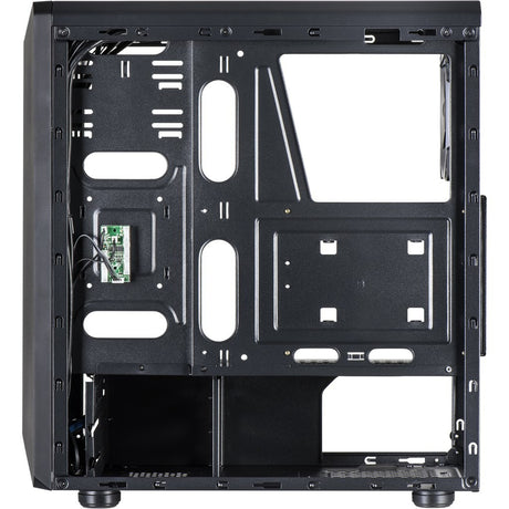 Obudowa midi tower Inter-tech c-3 saphir (czarna | 3x USB-A | okienko)