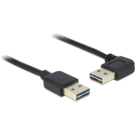 Delock kabel męski easy-usb-a 2.0 > męski kabel easy-usb-a 2.0 (czarny, 3 metry)