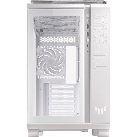 Obudowa Asus tuf gaming gt502 plus midi tower (biała | 2x USB-A | 1x USB-C | szkło hartowane)