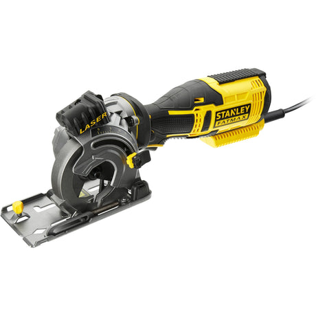 Ręczna piła tarczowa Stanley Fatmax 650w do wielu materiałów (żółto-czarna, z walizką)