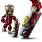 Lego Marvel Large in Ravager — zabawka superbohatera do zbudowania dla dzieci — 76341
