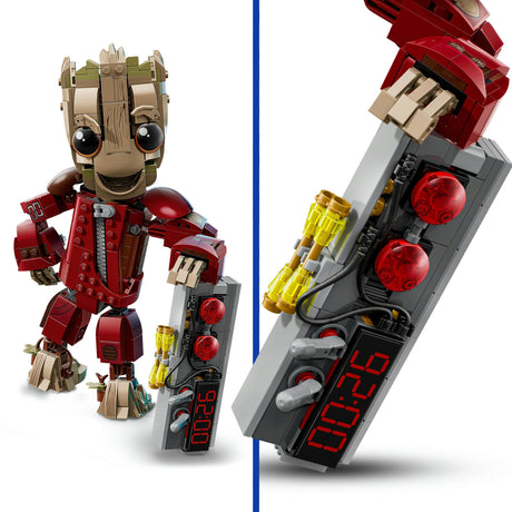 Lego Marvel Large in Ravager — zabawka superbohatera do zbudowania dla dzieci — 76341