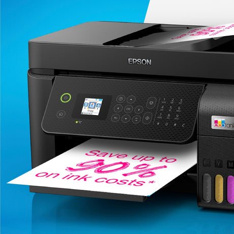 Uniwersalna drukarka atramentowa Epson ecotank et-4800 z funkcją faksu (czarna)