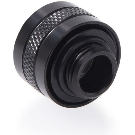 Złączka do rur twardych Alphacool eiszapfen pro 13 mm g1 4 - połączenie w kolorze głębokiej czerni (czarny (matowy))