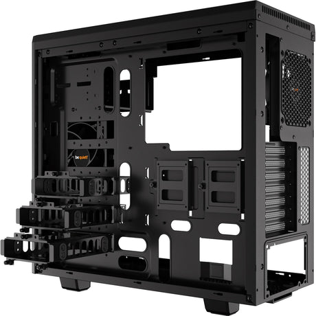 Bądź cicho! obudowa midi tower pure base 600 (czarna | 2x USB-A)