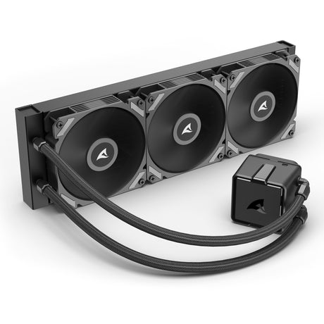 Chłodzenie wodne Sharkoon s40 (czarne, 4-pin PWM)