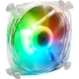 Wentylator obudowy Sharkoon Shark Disc RGB (przezroczysty, 120 x 120 x 25 mm)