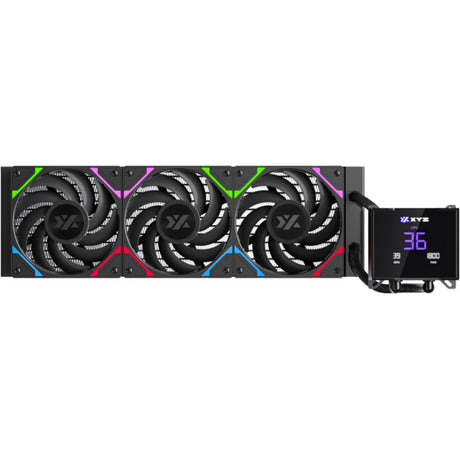 Chłodzenie wodne Xyz PC Gear Hydrotemp Aio 360 (czarny, argb, pwm)