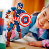 Figurka LEGO Super Heroes 76258 Kapitan Ameryka