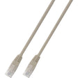 Kabel krosowy rj45 kat.6 u utp 10m (szary)