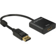 Delock displayport > adapter HDMI (czarny, 0,2 metra)