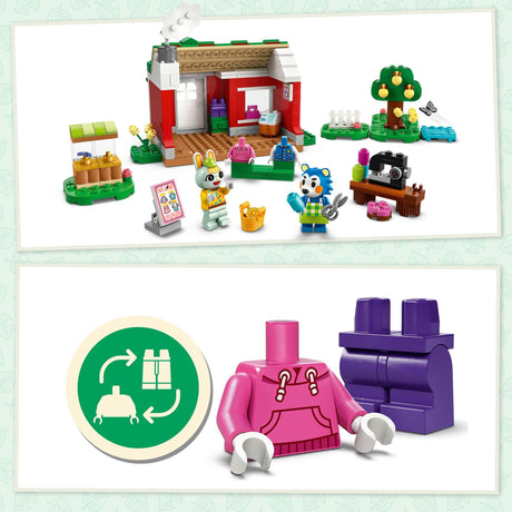 Lego Animal Crossing 77055 Sklep krawiecki zdolnych sióstr