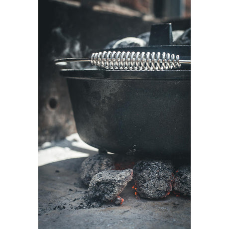 Patelnia do gotowania The Windmill Dutch Oven 4,5 qt (czarna, ø 25,5 cm | 3,8 litra)