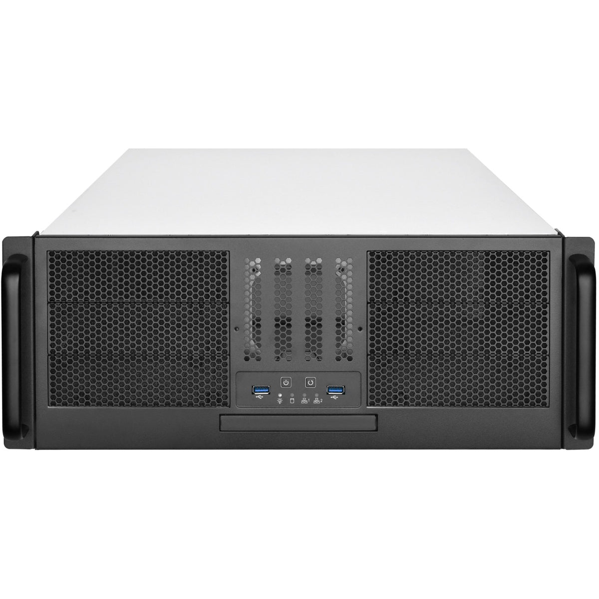 Obudowa rack Silverstone RM41-506 (czarna | 2x USB-A 3.2 (5 Gbit s))