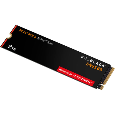 Dysk SSD WD Black Sn8100 2 TB (PCIe 5.0 x4, NVMe 2.0, M.2 2280)