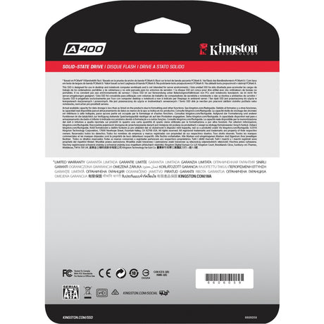 Dysk SSD Kingston a400 240 GB (sa400s37 240g, sata 600)