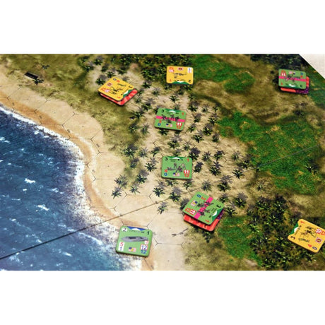 Europejska sieć graczy Konflikt bohaterów: Gra planszowa Guadalcanal the Pacific 1942 (angielski, 2–4 graczy, 60–240 minut, od 13 lat)