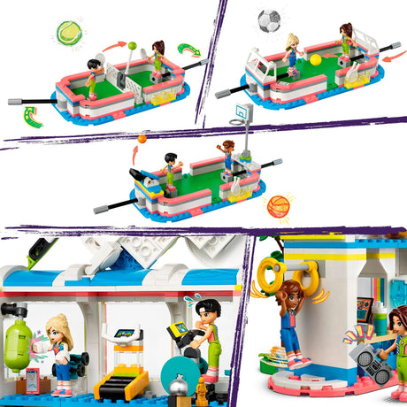 Lego friends - zabawka konstrukcyjna centrum sportowego (41744)