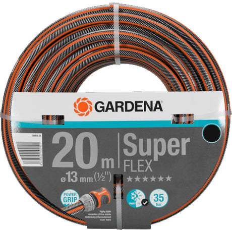 Wąż Gardena premium superflex 13 mm (1 2 ) (szary pomarańczowy, 18093-20, 20 m)