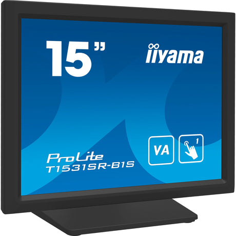 Monitor dotykowy Iiyama prolite t1531sr-b1s 15 (czarny (matowy), hdmi, displayport, vga)