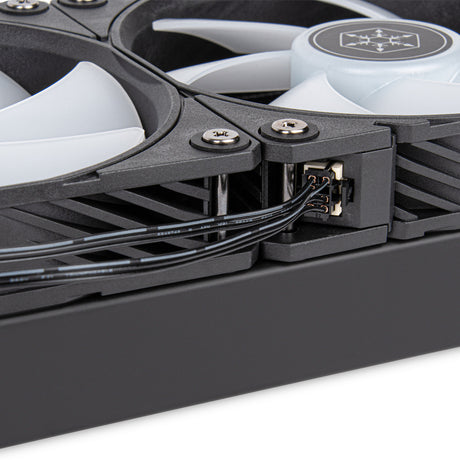 Chłodzenie wodne Silverstone icemyst 360 pro (czarne, 4-pinowe PWM)