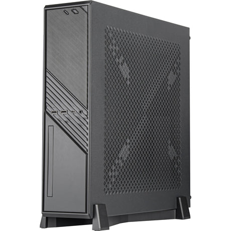 Obudowa mini tower Silverstone milo 12 (czarna | 2x USB-A | 1x USB-C)
