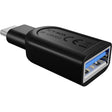 Icy Box IB-CB003 Wtyczka USB 3.0 typu C na adapter USB 3.0 typu A (czarna)