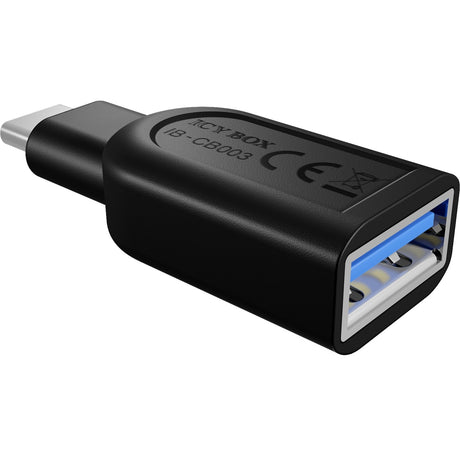 Icy Box IB-CB003 Wtyczka USB 3.0 typu C na adapter USB 3.0 typu A (czarna)