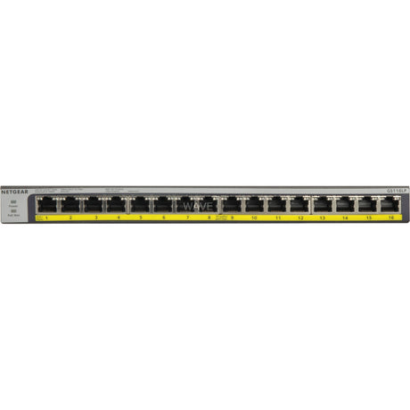Netgear GS116LP 16-portowy niezarządzalny przełącznik PoE PoE+ Gigabit Ethernet