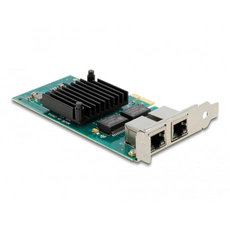 Delock Karta pci express x1 2 x karta sieciowa gigabit rj45 lan i350