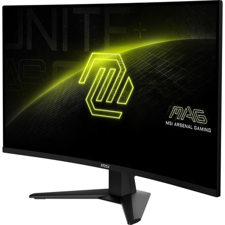 Zakrzywiony monitor do gier Msi mag 32cq6f 31,5 (czarny, 2x HDMI, Display Port, 180 Hz)
