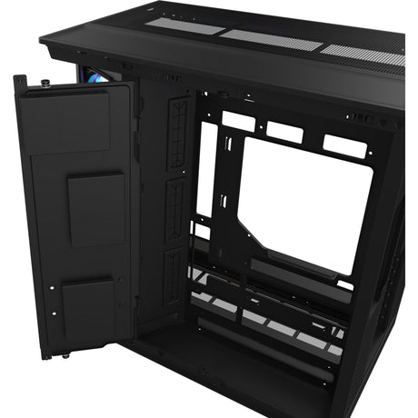 Obudowa Thermaltake View 380 XL WS ARGB MIDI Tower (kolor czarnego drewna | 2x USB-A | 1x USB-C | RGB | szkło hartowane)