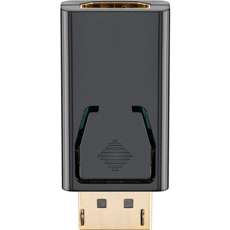 Adapter Goobay displayport > hdmi (czarny, pasywny, pozłacany)
