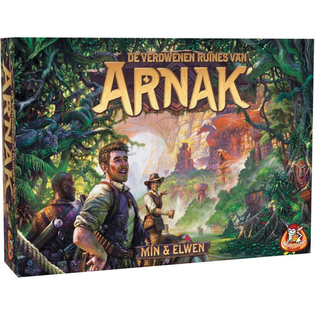 Gry biały goblin Zaginione ruiny gry planszowej Arnak (holenderski, 1–4 graczy, 30–120 minut, od 12 lat)