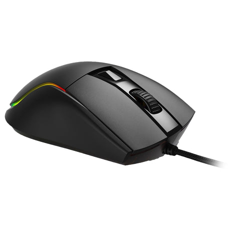 Mysz do gier Sharkoon Skiller sgm35 (czarna, 400 - 6400 dpi, diody rgb)