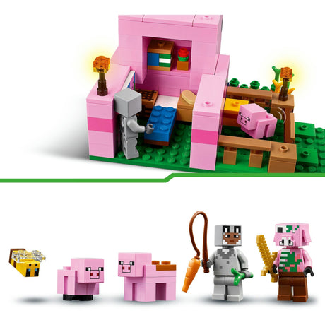 Lego Minecraft Dom Prosiaczka - 21268