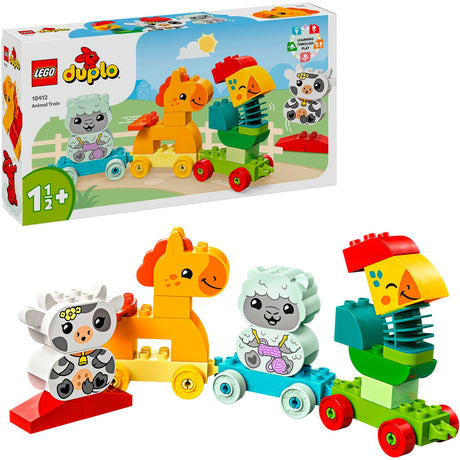 Lego duplo Mój pierwszy pociąg ze zwierzętami - 10412