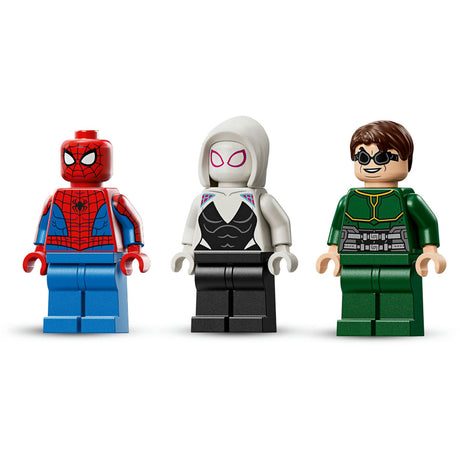 Lego Marvel Mecha Duel: Spider-Man kontra superbohaterowie Doktorów - zestaw do budowania dla dzieci - 76338