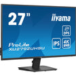 Monitor Iiyama prolite xu2792uhsu-b6 27 4k UHD (czarny, hdmi, display port, 3x usb-a, usb-b, usb-c)