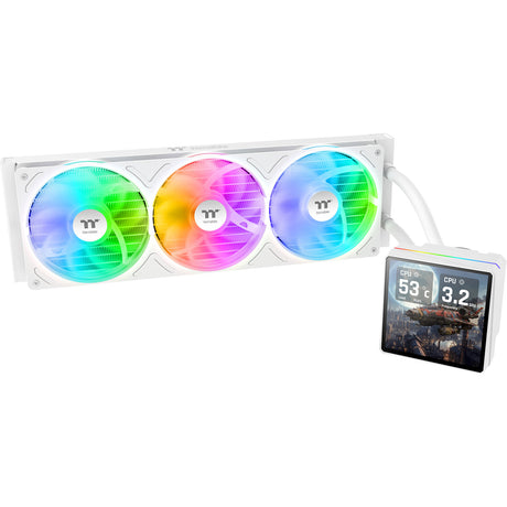 Thermaltake TH360 V3 Ultra ARGB Sync AIO Liquid Cooler - Snow Edition Chłodzenie wodne (białe)