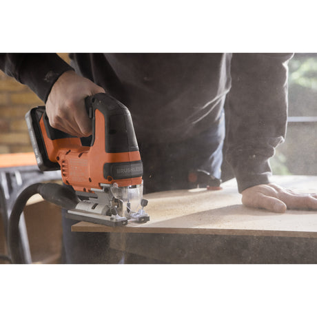 Wyrzynarka Black+decker blcjs78n-xj 18 V (czarno-pomarańczowa, akumulator i ładowarka nie wchodzą w skład zestawu)