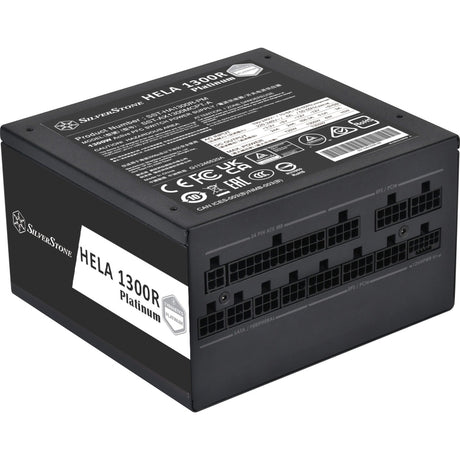 Silverstone hela 1300r platinum, modułowy zasilacz 1300 W (czarny, 8x pcie)