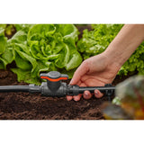 Zawór odcinająco-regulujący Gardena Micro-drip-System 13 mm (1 2 ) (szary pomarańczowy)