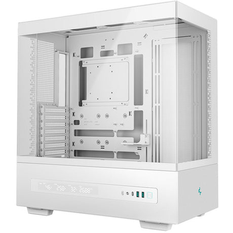 Obudowa cyfrowa midi tower Deepcool ch690 (biała | 2x USB-A | 1x USB-C | szkło hartowane)