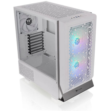 Obudowa Thermaltake Ceres 300 TG ARGB Snow Midi Tower (biała | 2x USB-A | 1x USB-C | RGB | Szkło hartowane)